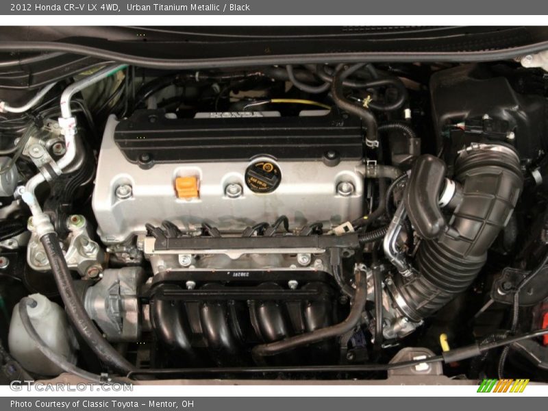 Urban Titanium Metallic / Black 2012 Honda CR-V LX 4WD