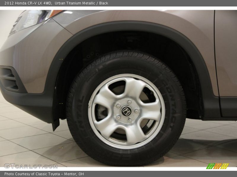 Urban Titanium Metallic / Black 2012 Honda CR-V LX 4WD