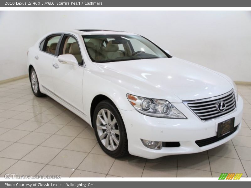 Starfire Pearl / Cashmere 2010 Lexus LS 460 L AWD