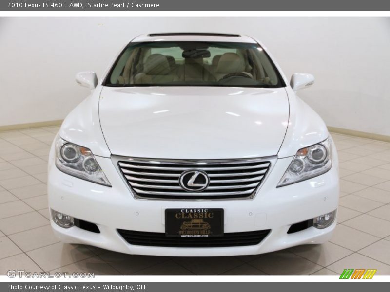 Starfire Pearl / Cashmere 2010 Lexus LS 460 L AWD