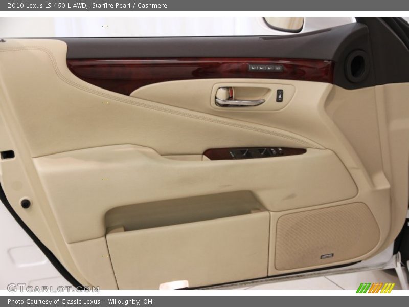 Starfire Pearl / Cashmere 2010 Lexus LS 460 L AWD