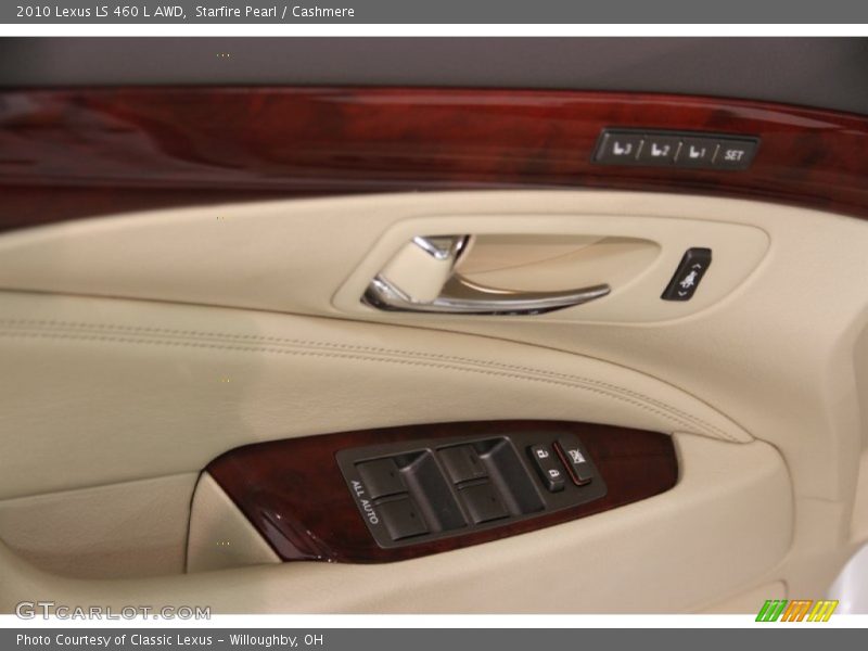 Starfire Pearl / Cashmere 2010 Lexus LS 460 L AWD
