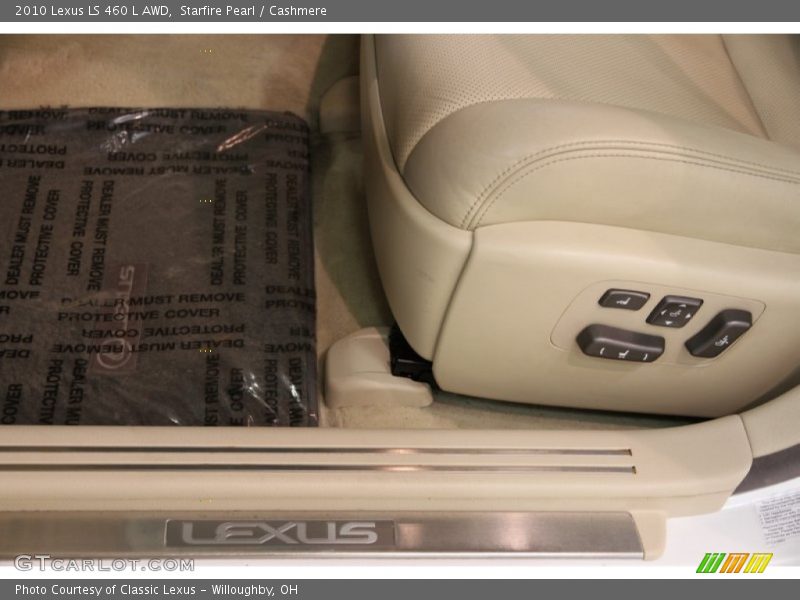 Starfire Pearl / Cashmere 2010 Lexus LS 460 L AWD