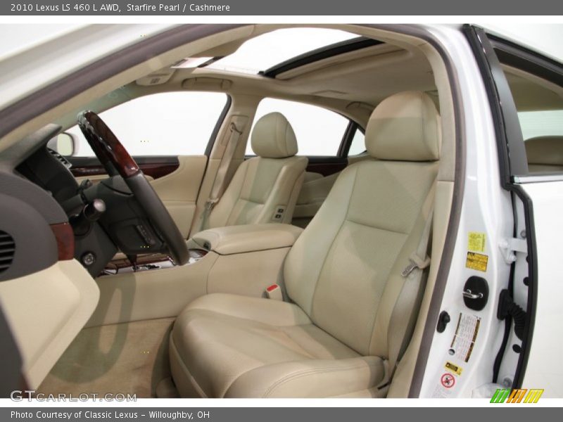 Starfire Pearl / Cashmere 2010 Lexus LS 460 L AWD