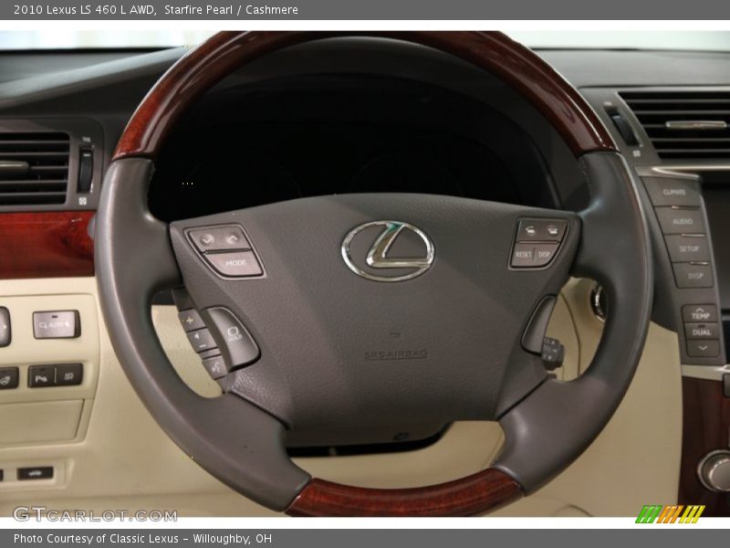 Starfire Pearl / Cashmere 2010 Lexus LS 460 L AWD