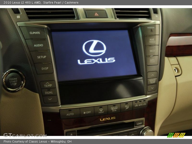 Starfire Pearl / Cashmere 2010 Lexus LS 460 L AWD