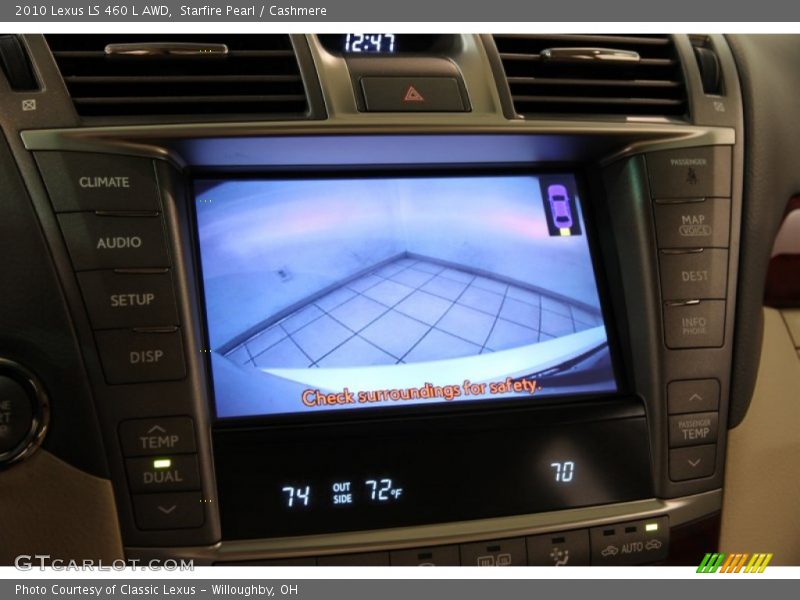 Starfire Pearl / Cashmere 2010 Lexus LS 460 L AWD