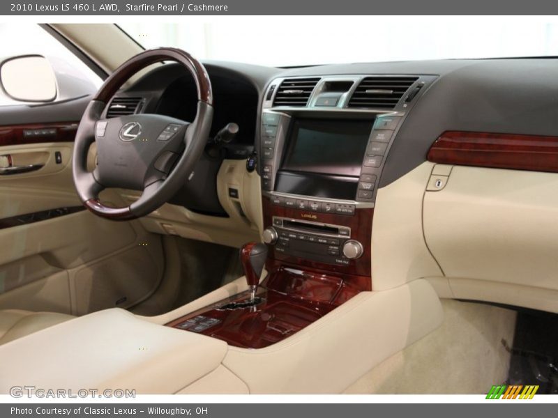 Starfire Pearl / Cashmere 2010 Lexus LS 460 L AWD