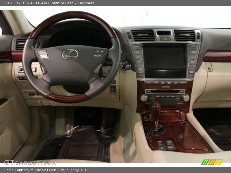 Starfire Pearl / Cashmere 2010 Lexus LS 460 L AWD