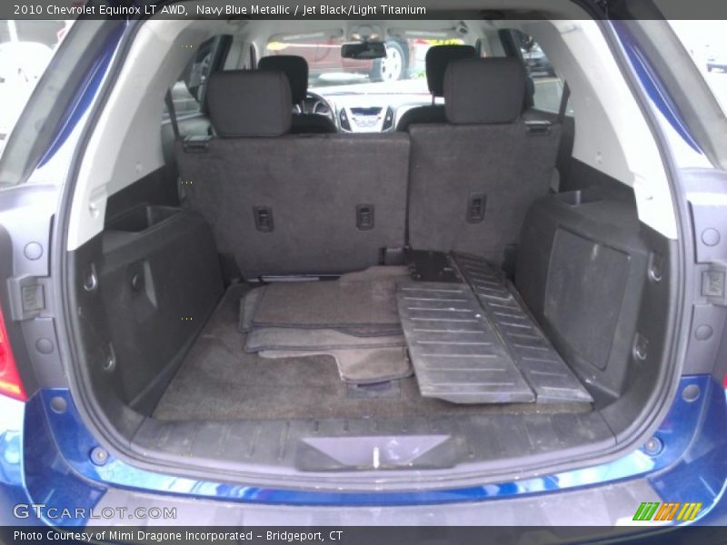 Navy Blue Metallic / Jet Black/Light Titanium 2010 Chevrolet Equinox LT AWD