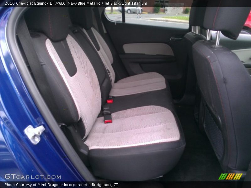 Navy Blue Metallic / Jet Black/Light Titanium 2010 Chevrolet Equinox LT AWD