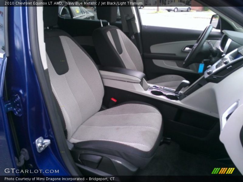 Navy Blue Metallic / Jet Black/Light Titanium 2010 Chevrolet Equinox LT AWD