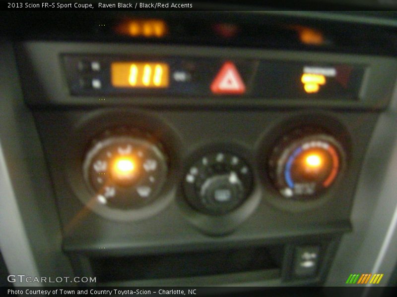 Raven Black / Black/Red Accents 2013 Scion FR-S Sport Coupe