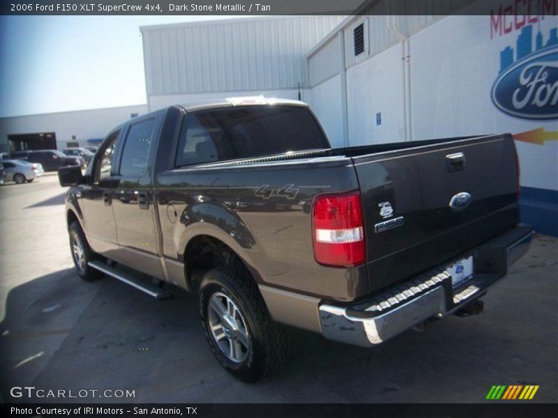 Dark Stone Metallic / Tan 2006 Ford F150 XLT SuperCrew 4x4