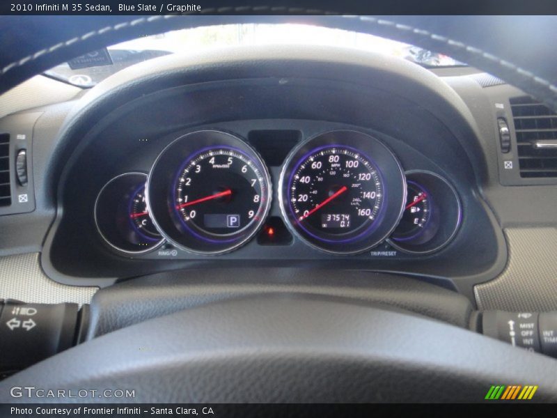 Blue Slate / Graphite 2010 Infiniti M 35 Sedan