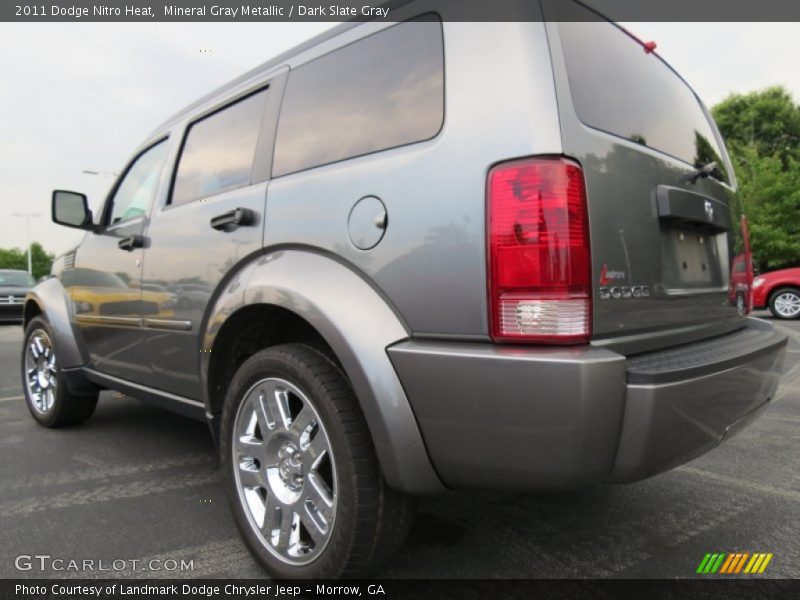 Mineral Gray Metallic / Dark Slate Gray 2011 Dodge Nitro Heat