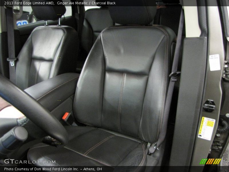 Ginger Ale Metallic / Charcoal Black 2013 Ford Edge Limited AWD