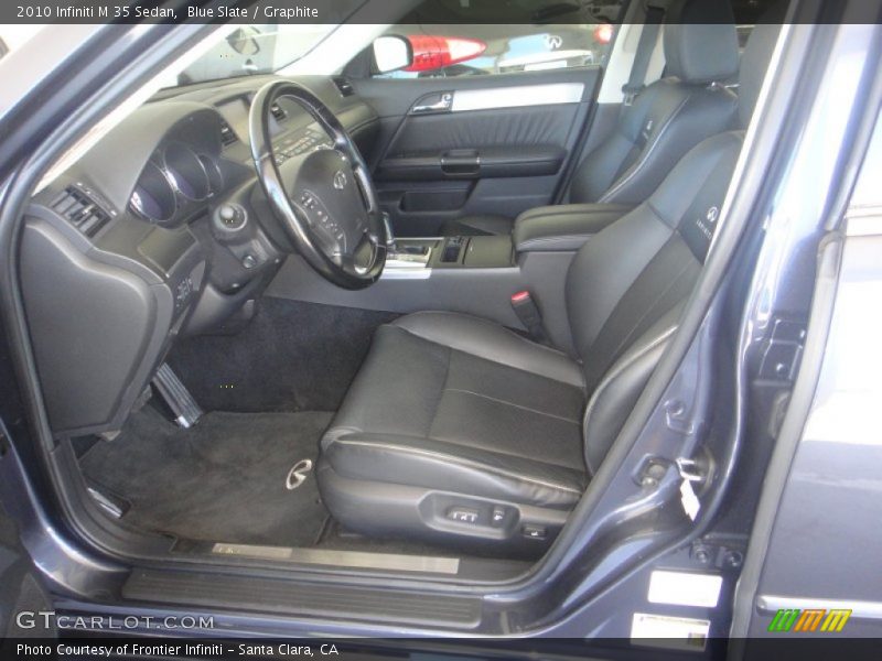 Blue Slate / Graphite 2010 Infiniti M 35 Sedan