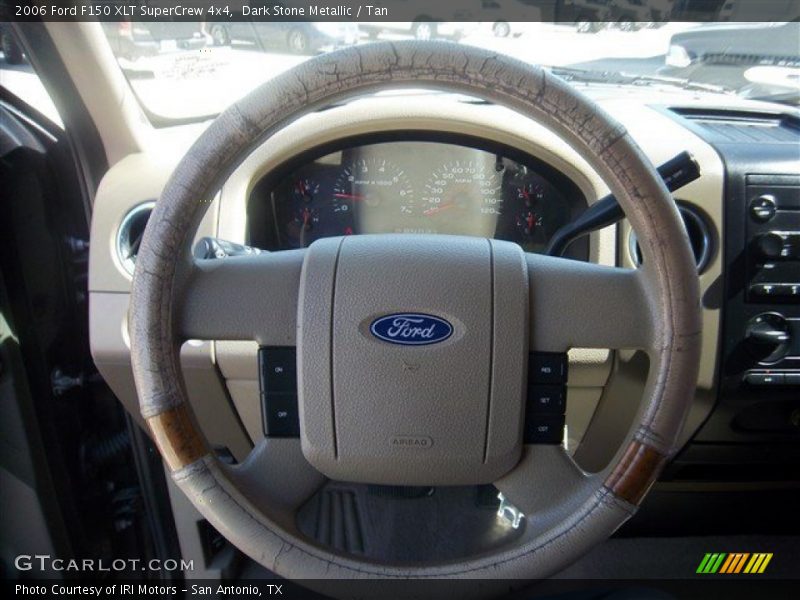 Dark Stone Metallic / Tan 2006 Ford F150 XLT SuperCrew 4x4