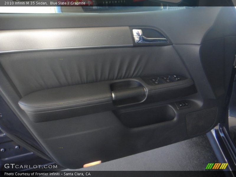 Blue Slate / Graphite 2010 Infiniti M 35 Sedan