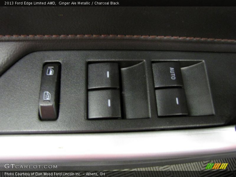 Ginger Ale Metallic / Charcoal Black 2013 Ford Edge Limited AWD