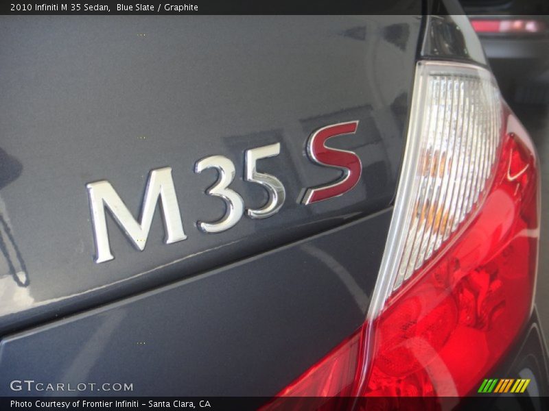 Blue Slate / Graphite 2010 Infiniti M 35 Sedan