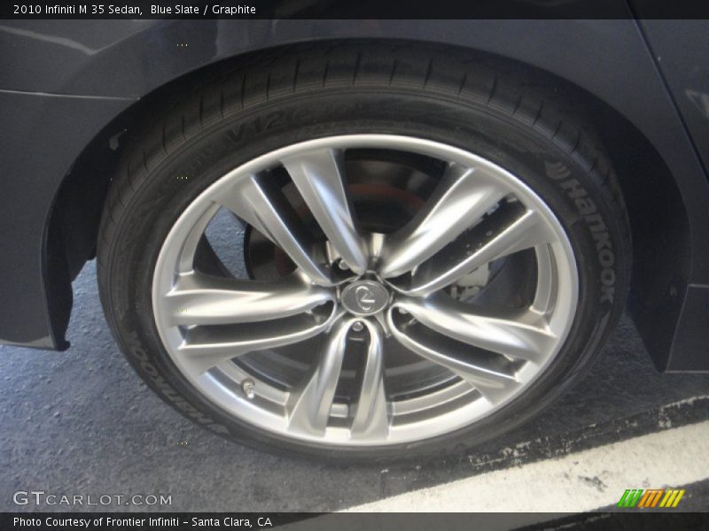 Blue Slate / Graphite 2010 Infiniti M 35 Sedan