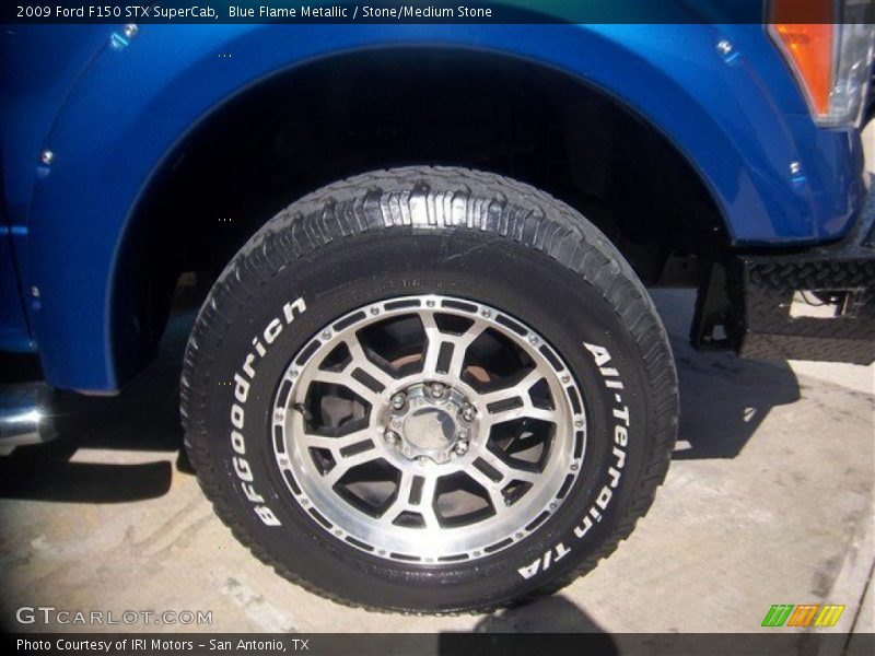 Blue Flame Metallic / Stone/Medium Stone 2009 Ford F150 STX SuperCab