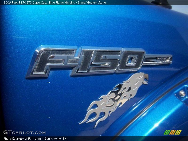 Blue Flame Metallic / Stone/Medium Stone 2009 Ford F150 STX SuperCab