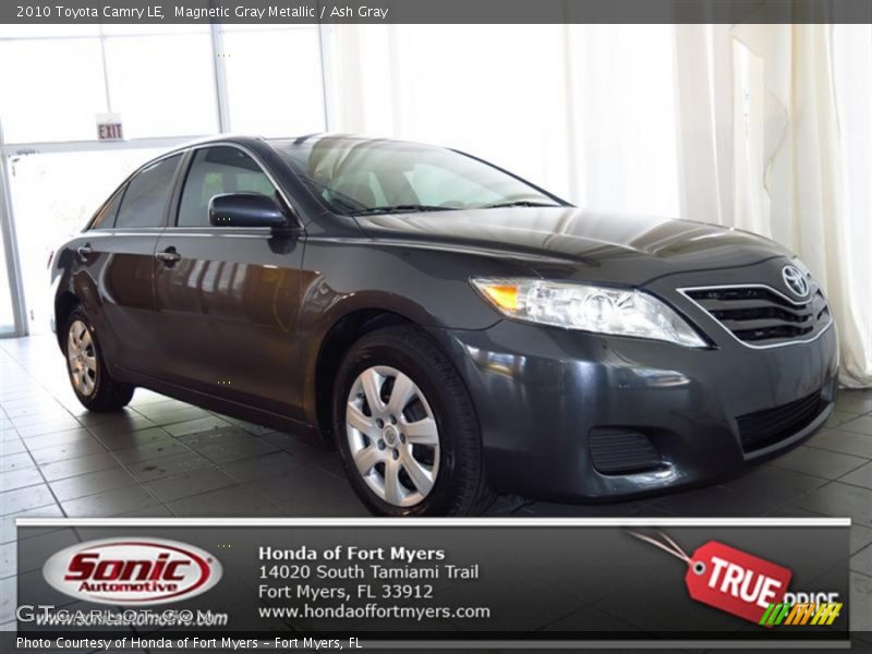 Magnetic Gray Metallic / Ash Gray 2010 Toyota Camry LE