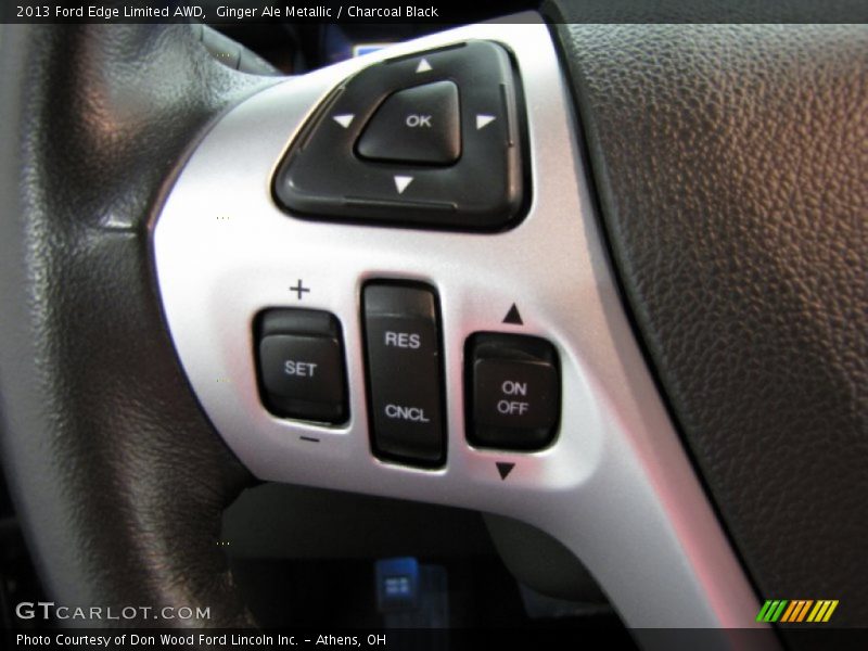 Ginger Ale Metallic / Charcoal Black 2013 Ford Edge Limited AWD