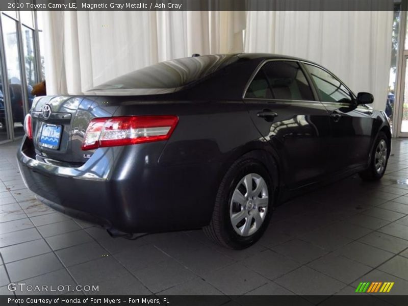 Magnetic Gray Metallic / Ash Gray 2010 Toyota Camry LE