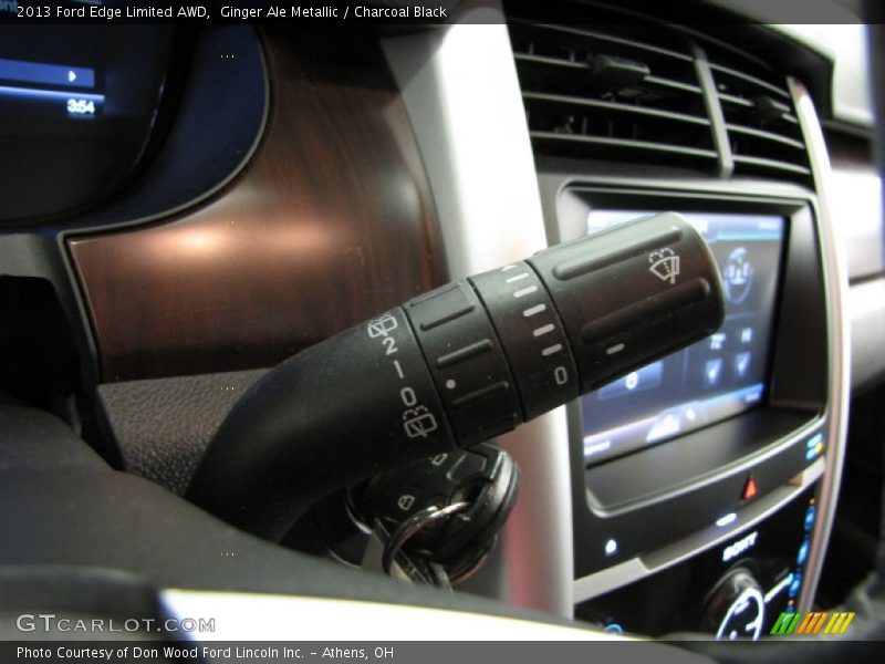 Ginger Ale Metallic / Charcoal Black 2013 Ford Edge Limited AWD