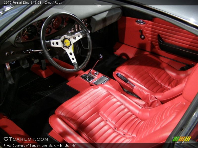 Red Interior - 1972 Dino 246 GT 