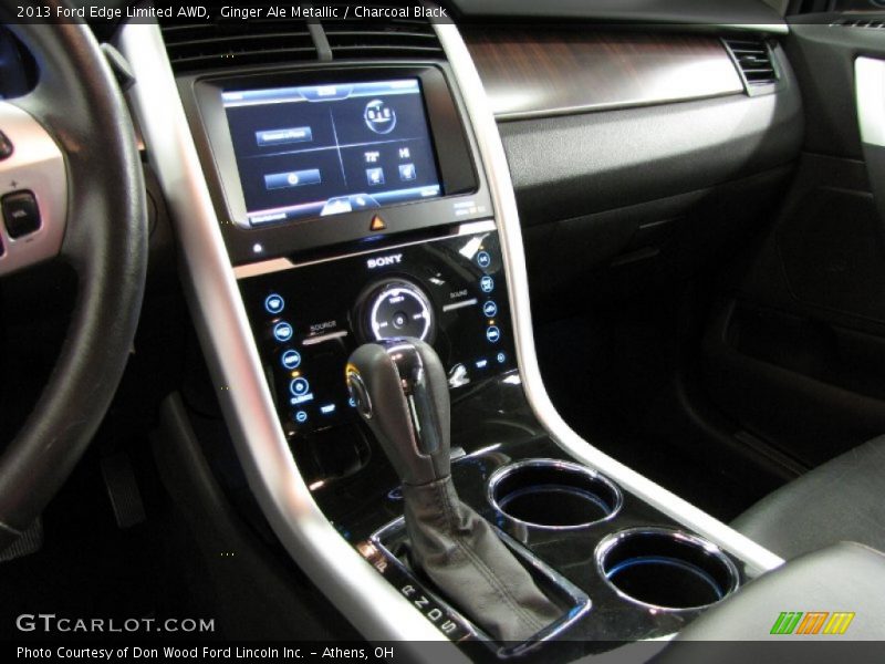 Ginger Ale Metallic / Charcoal Black 2013 Ford Edge Limited AWD