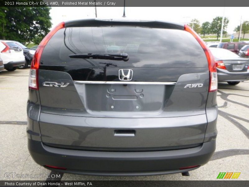 Polished Metal Metallic / Gray 2013 Honda CR-V EX-L AWD