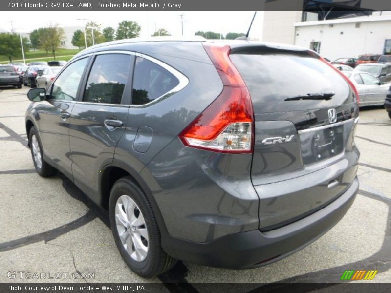 Polished Metal Metallic / Gray 2013 Honda CR-V EX-L AWD