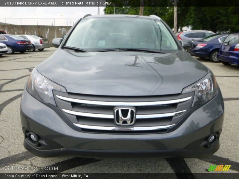 Polished Metal Metallic / Gray 2013 Honda CR-V EX-L AWD