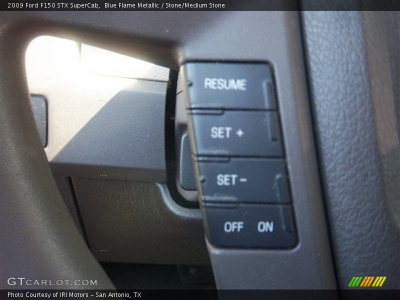 Blue Flame Metallic / Stone/Medium Stone 2009 Ford F150 STX SuperCab