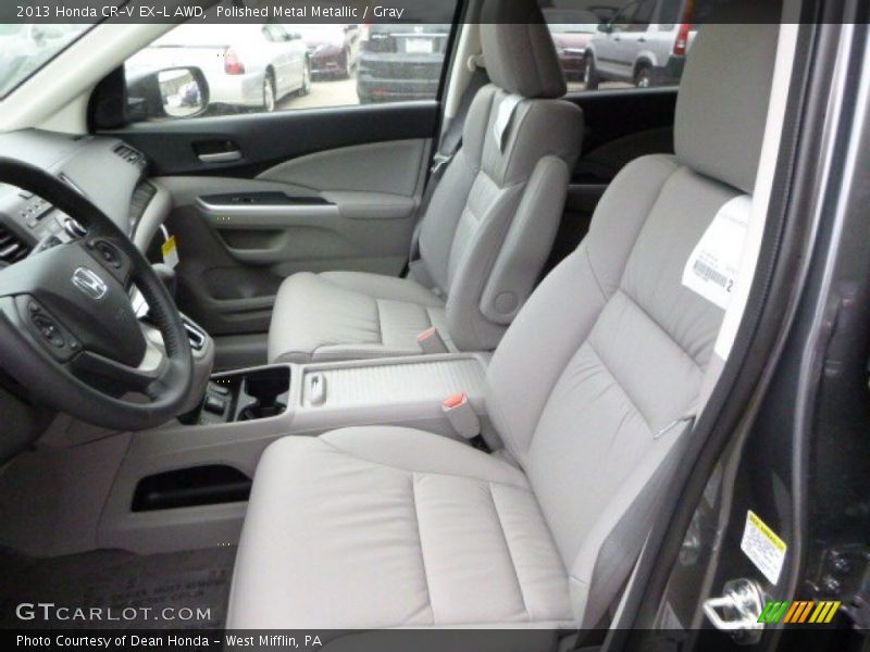 Polished Metal Metallic / Gray 2013 Honda CR-V EX-L AWD