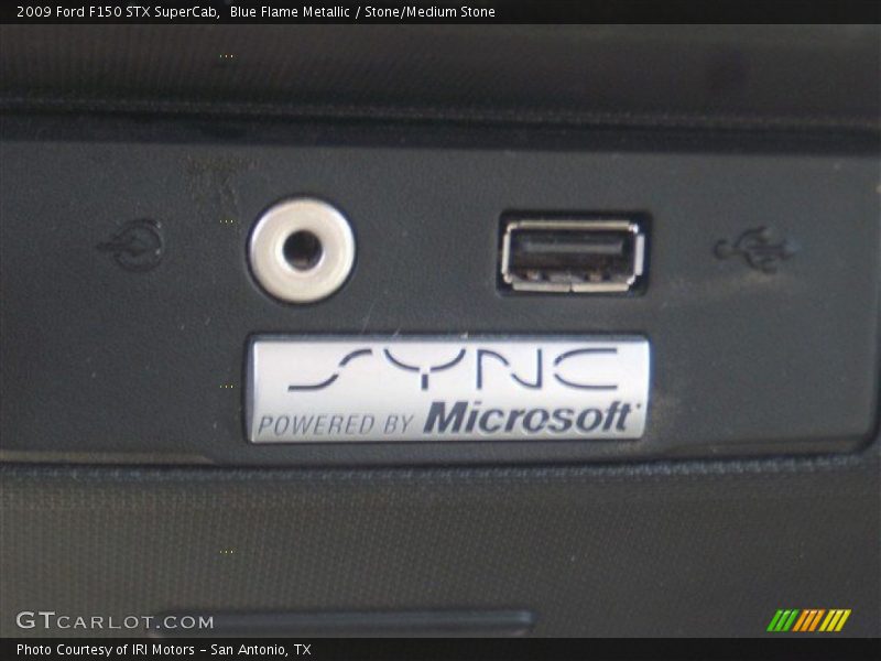 Blue Flame Metallic / Stone/Medium Stone 2009 Ford F150 STX SuperCab
