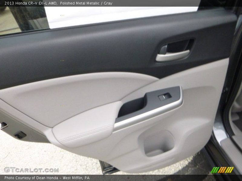 Polished Metal Metallic / Gray 2013 Honda CR-V EX-L AWD