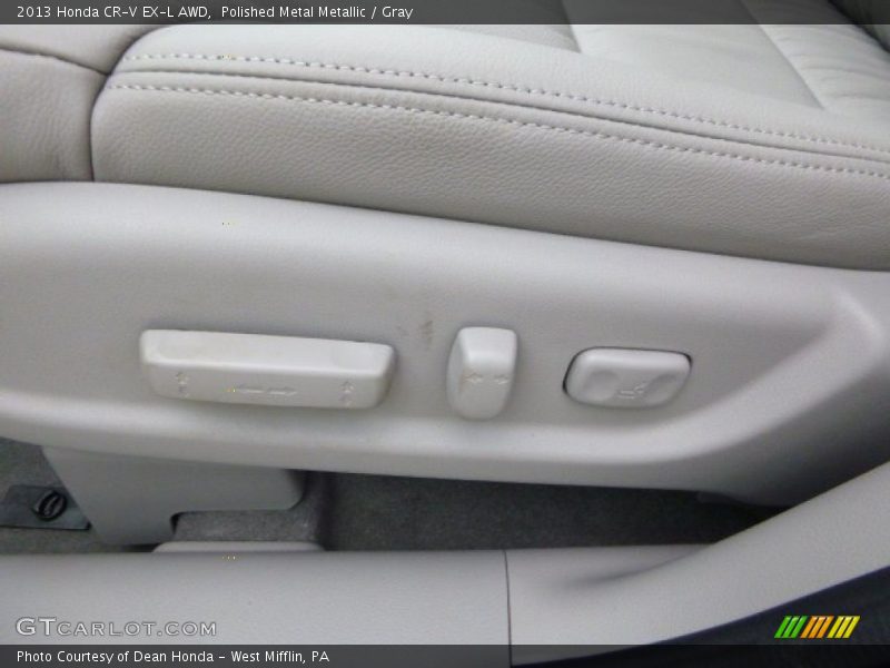 Polished Metal Metallic / Gray 2013 Honda CR-V EX-L AWD