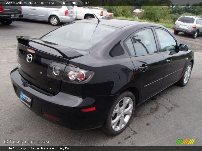 Black Mica / Black 2009 Mazda MAZDA3 i Touring Sedan