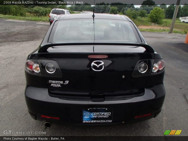Black Mica / Black 2009 Mazda MAZDA3 i Touring Sedan