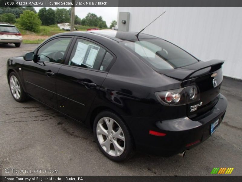 Black Mica / Black 2009 Mazda MAZDA3 i Touring Sedan