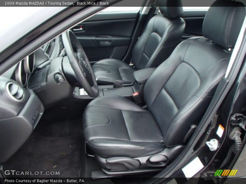 Black Mica / Black 2009 Mazda MAZDA3 i Touring Sedan