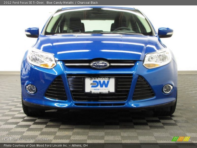 Blue Candy Metallic / Charcoal Black 2012 Ford Focus SE 5-Door