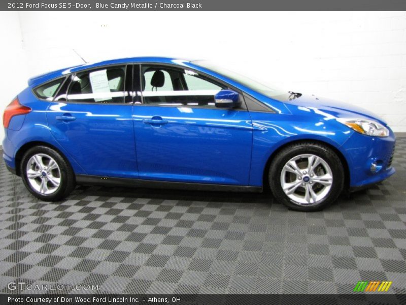 Blue Candy Metallic / Charcoal Black 2012 Ford Focus SE 5-Door