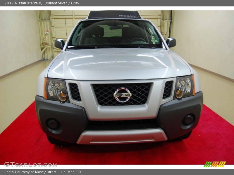 Brilliant Silver / Gray 2012 Nissan Xterra X